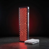 Red Light Therapy Panel Device – Full Body Panel, 630Nm 660Nm 810Nm 850Nm Red & near Infrared Light Therapy, 300 Quad Chip Leds, Brightness Control, Pulse Mode – ULTRA1500 — Studio Shot